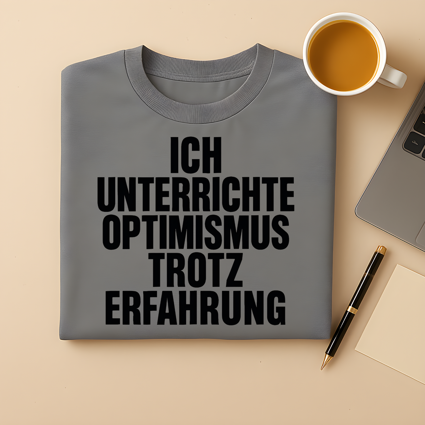 Optimismus trotz Erfahrung T-Shirt