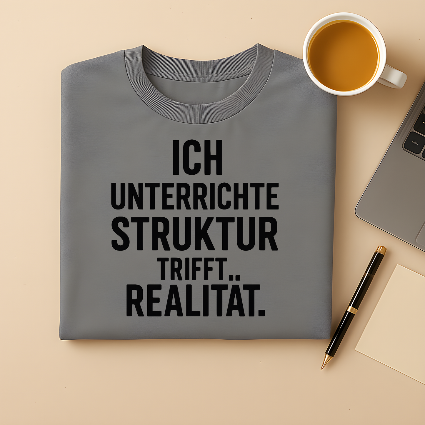 Struktur trifft Realität T-Shirt