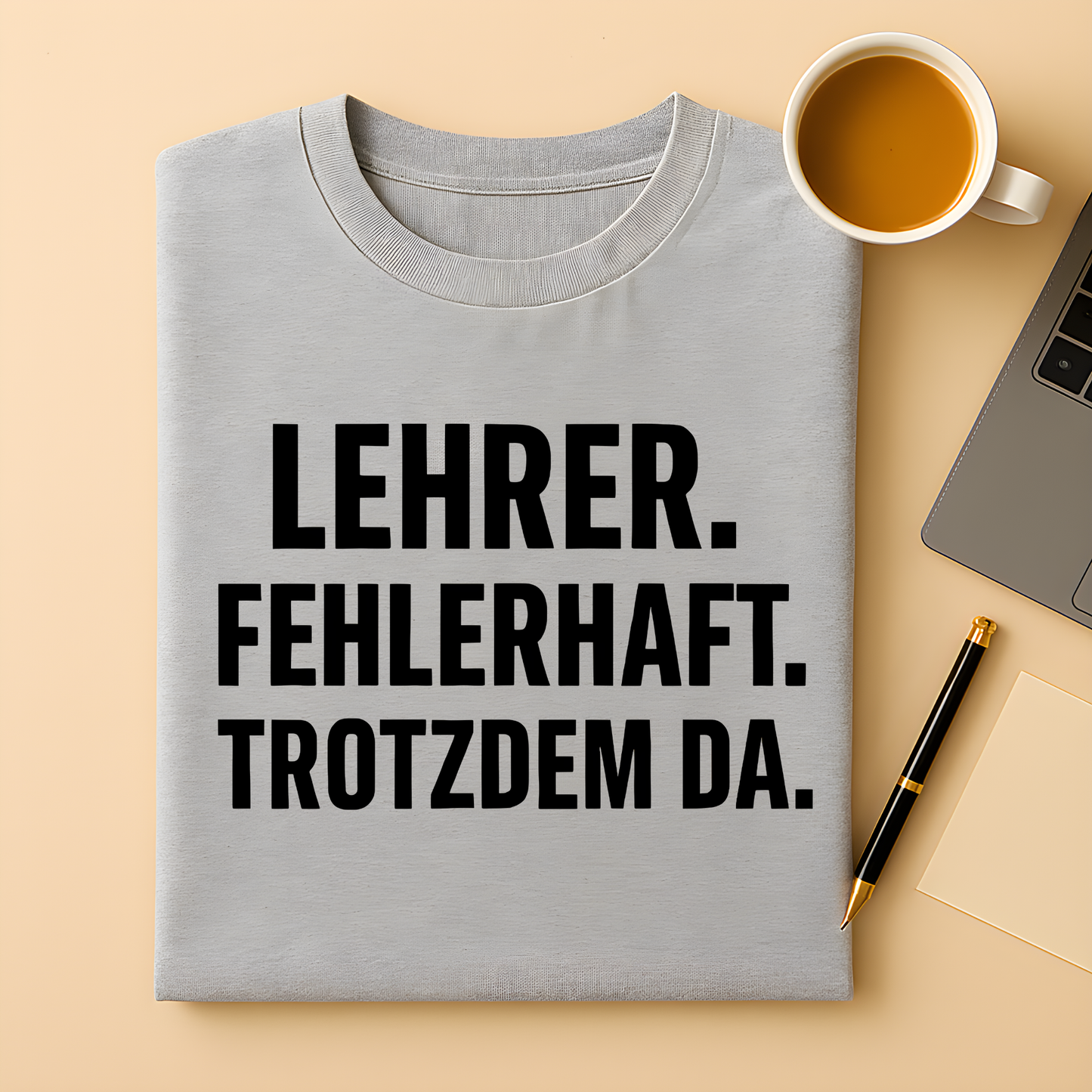 Fehlerhaft. Trotzdem da T-Shirt