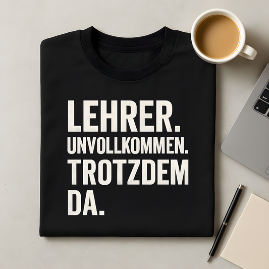 Unvollkommen. Trotzdem da T-Shirt