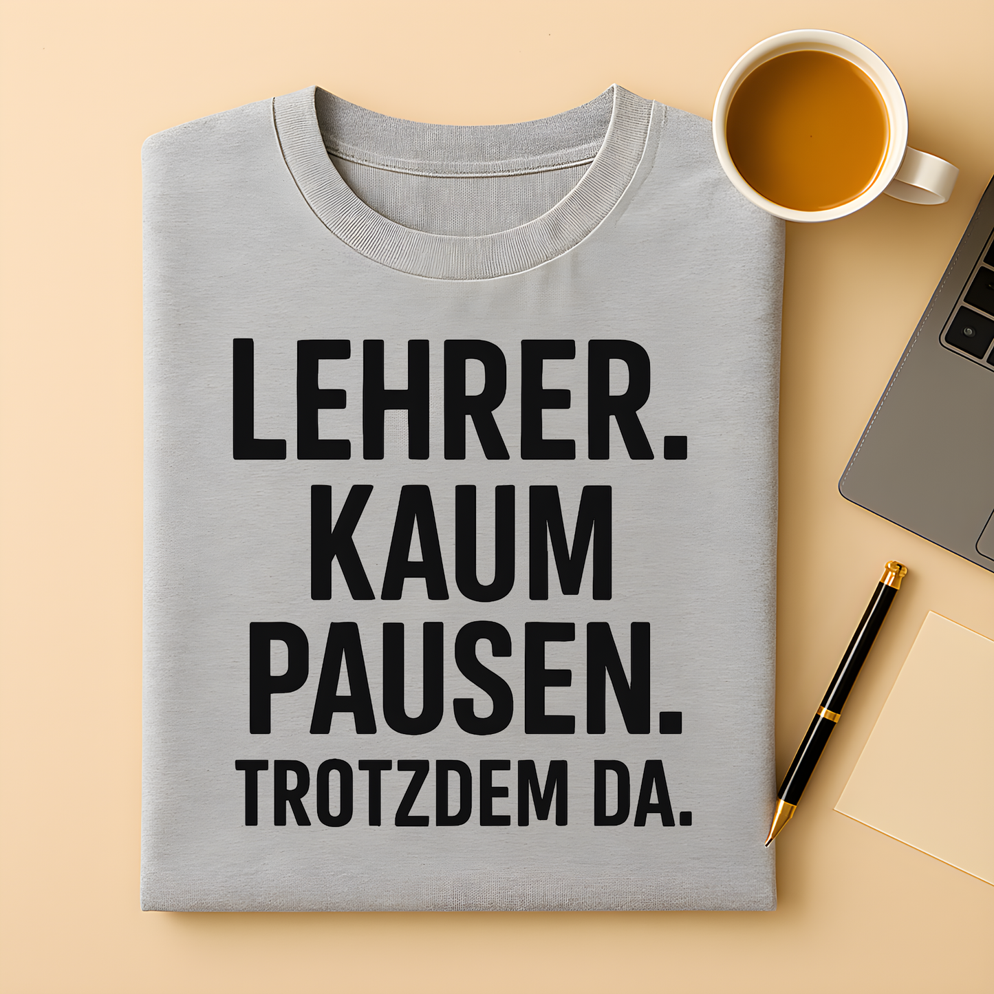 Kaum Pausen. Trotzdem da T-Shirt