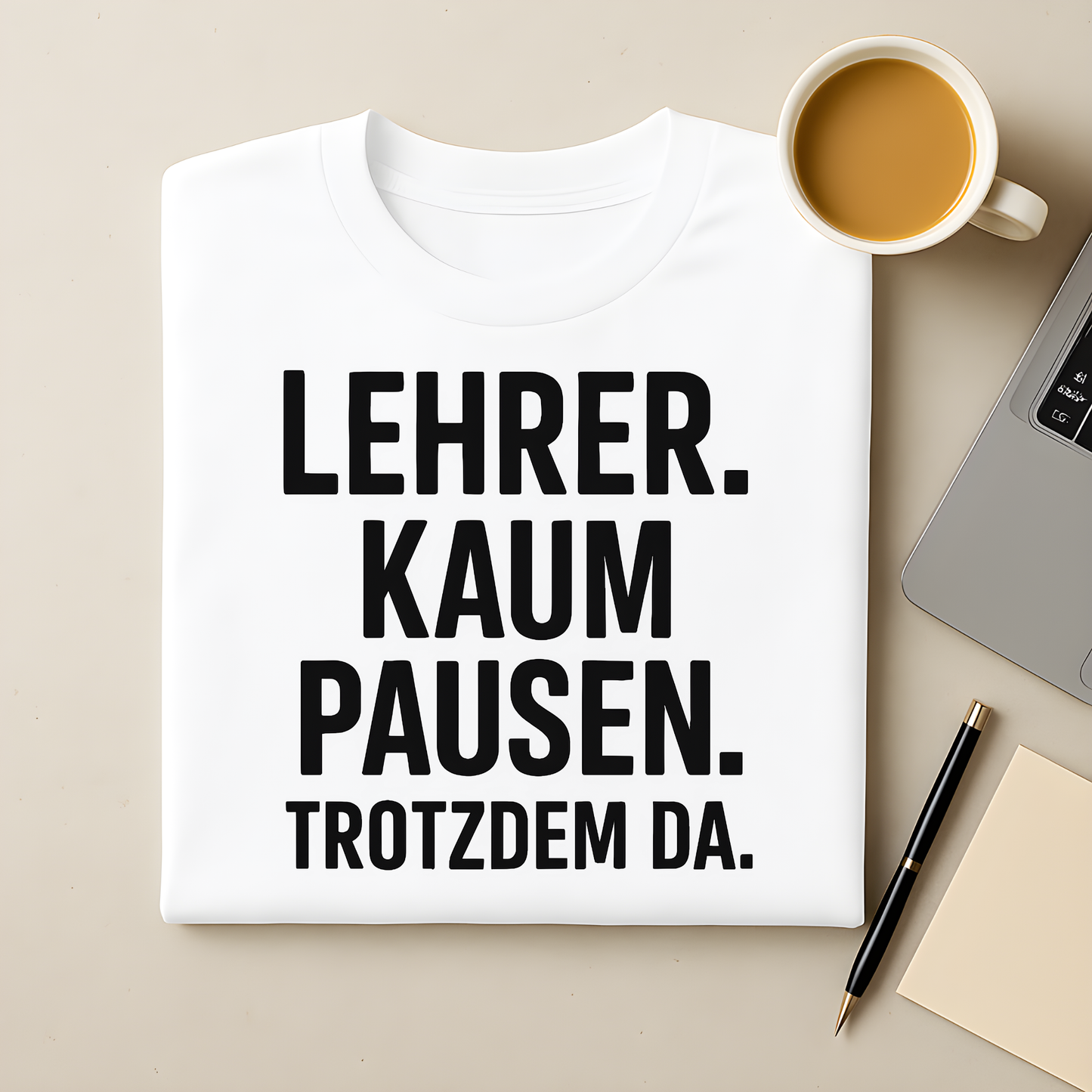 Kaum Pausen. Trotzdem da T-Shirt