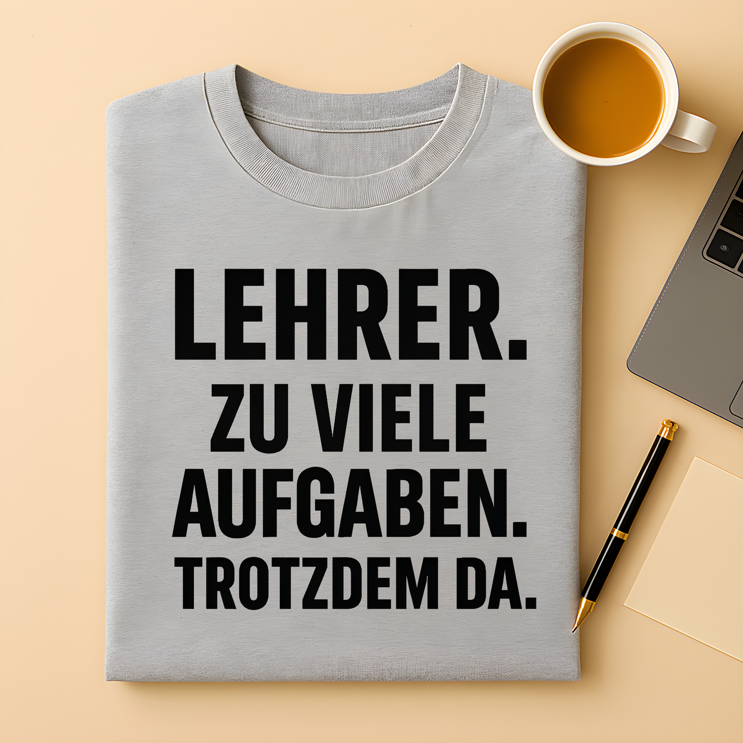 Zu viele Aufgaben. Trotzdem da T-Shirt