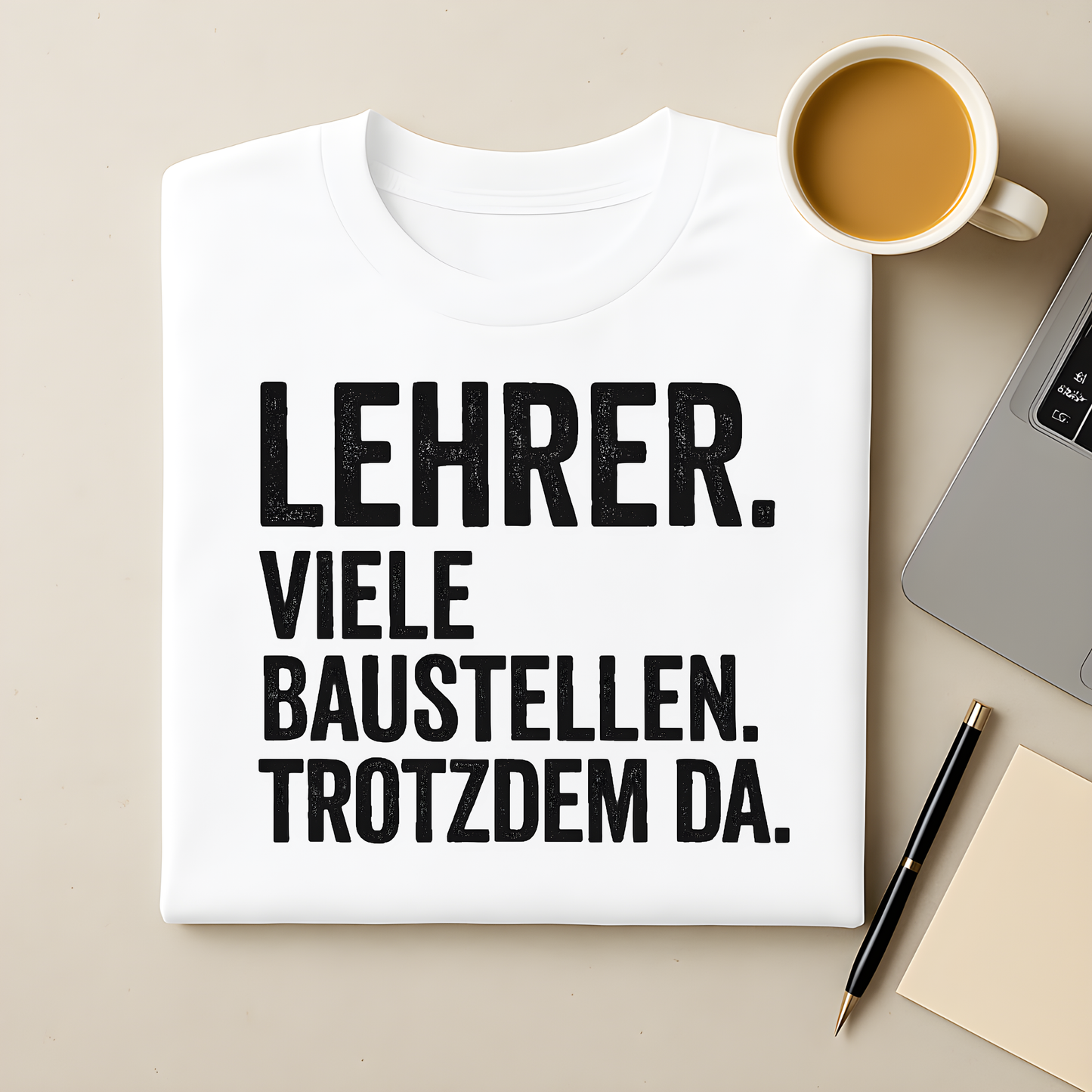 Viele Baustellen. Trotzdem da T-Shirt