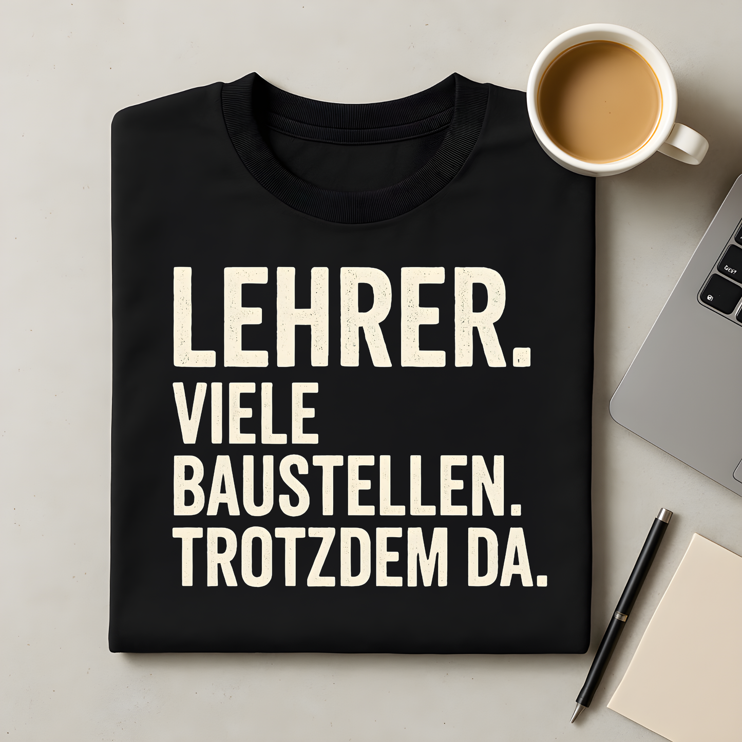 Viele Baustellen. Trotzdem da T-Shirt