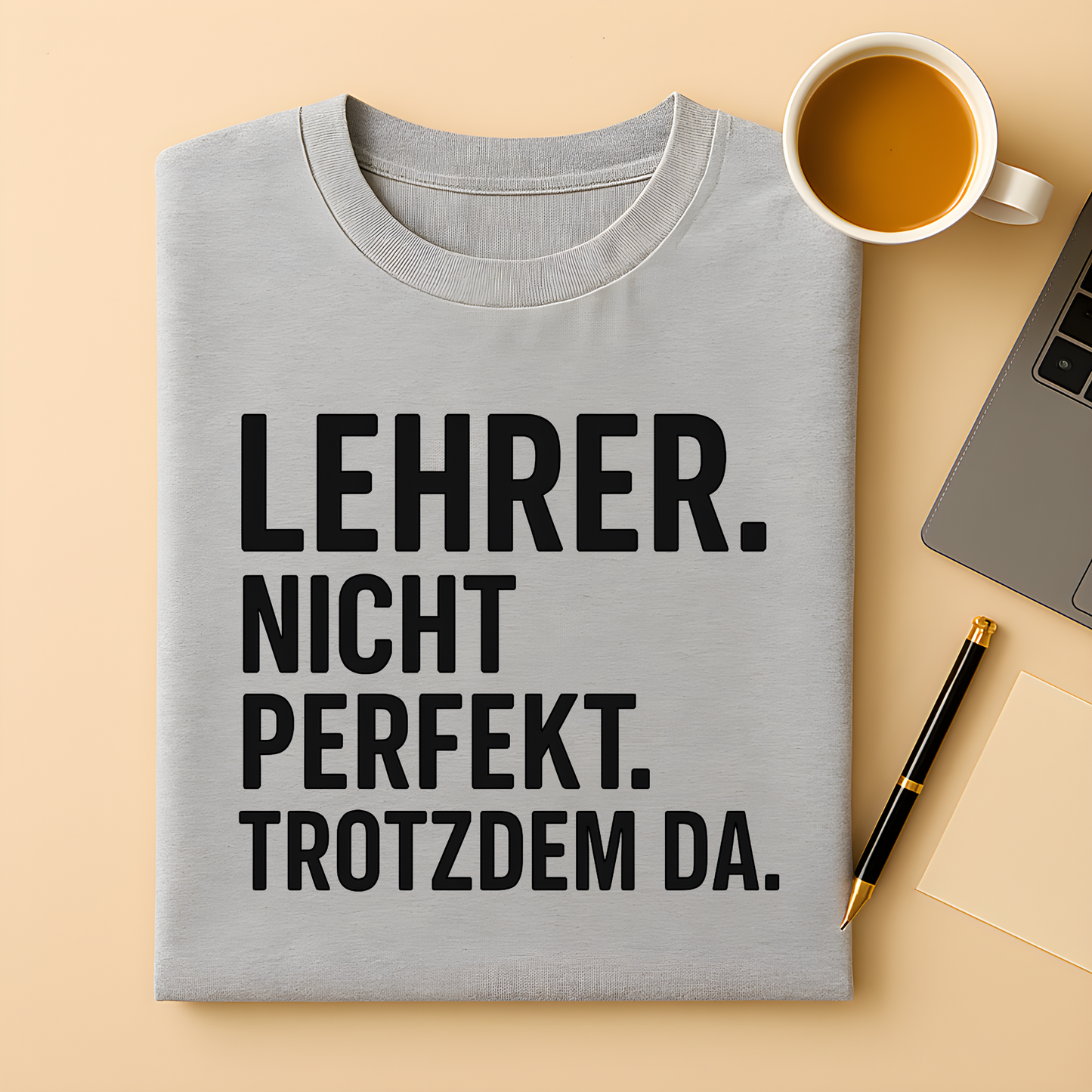 Nicht perfekt. Trotzdem da T-Shirt