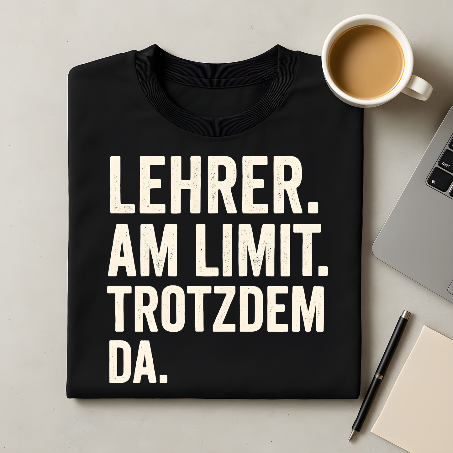 Am Limit. Trotzdem da T-Shirt