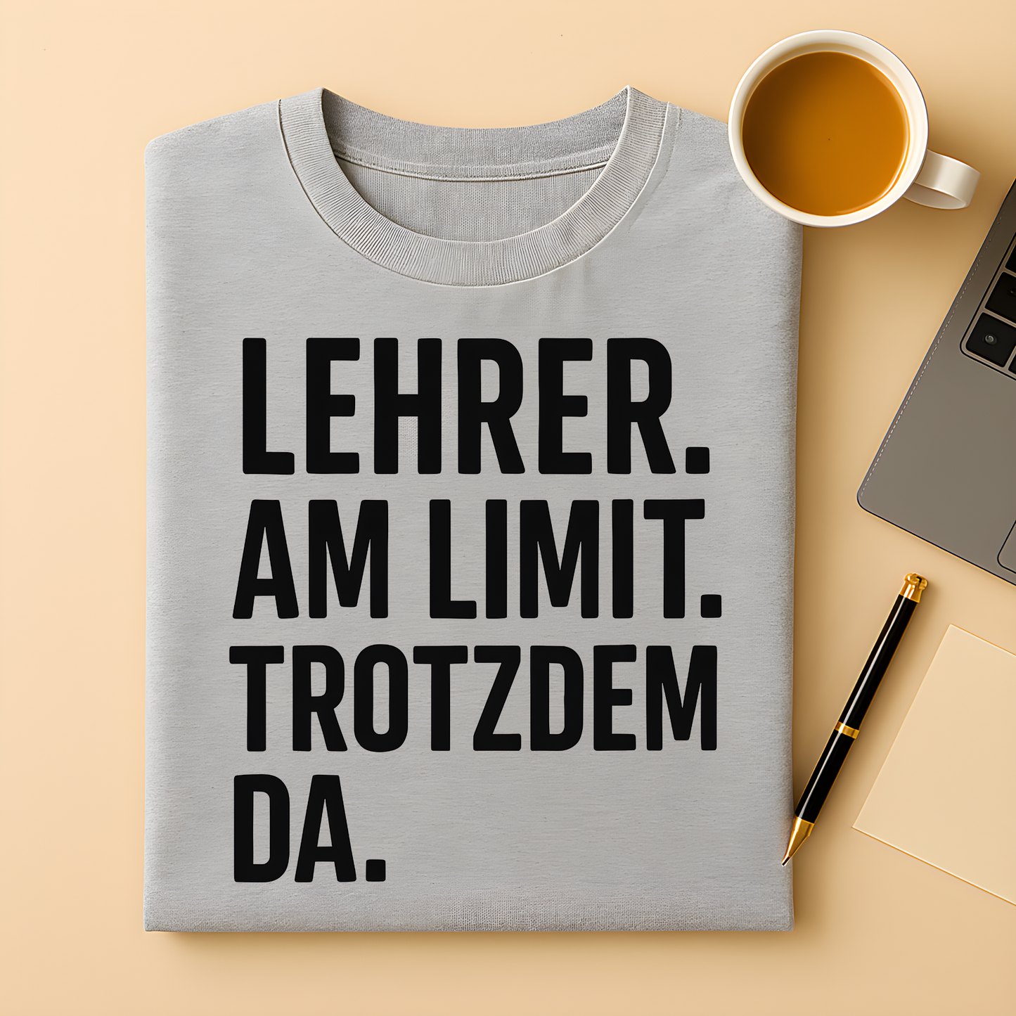 Am Limit. Trotzdem da T-Shirt