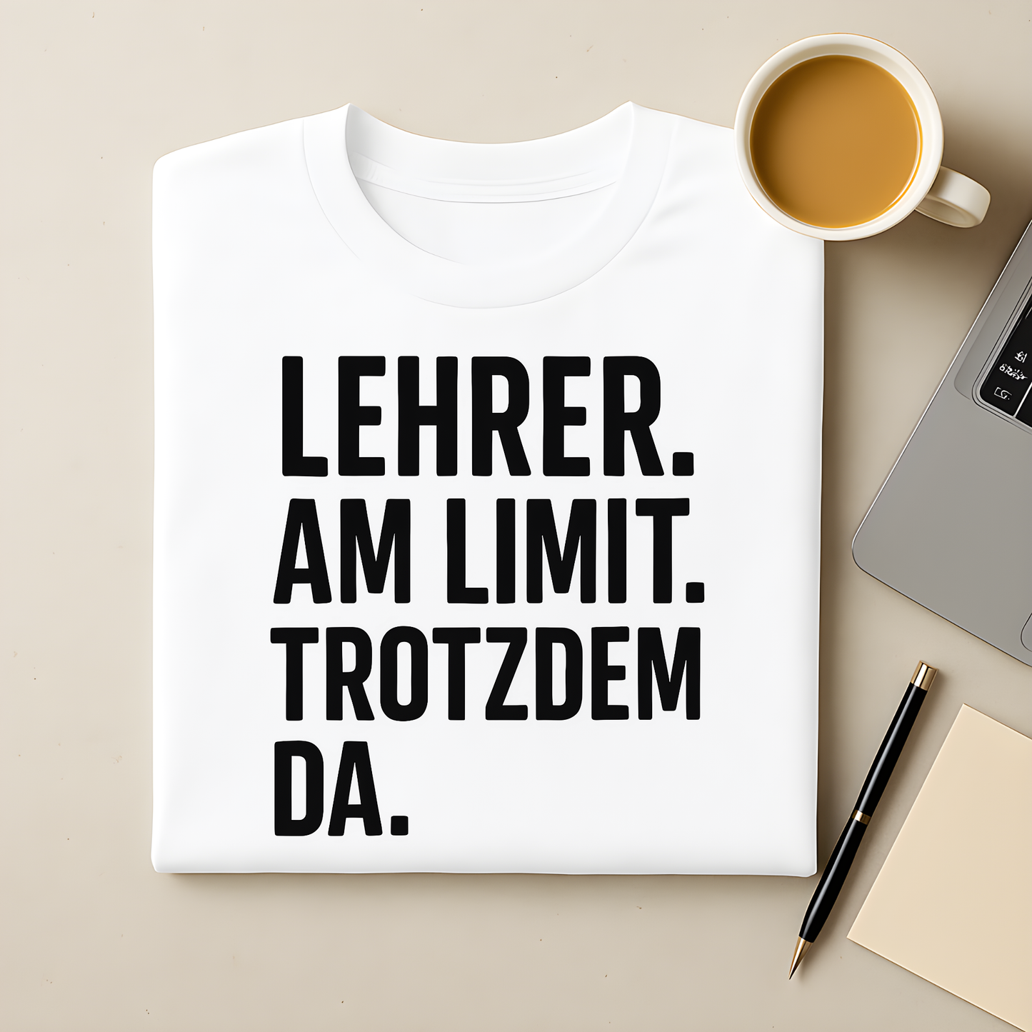 Am Limit. Trotzdem da T-Shirt