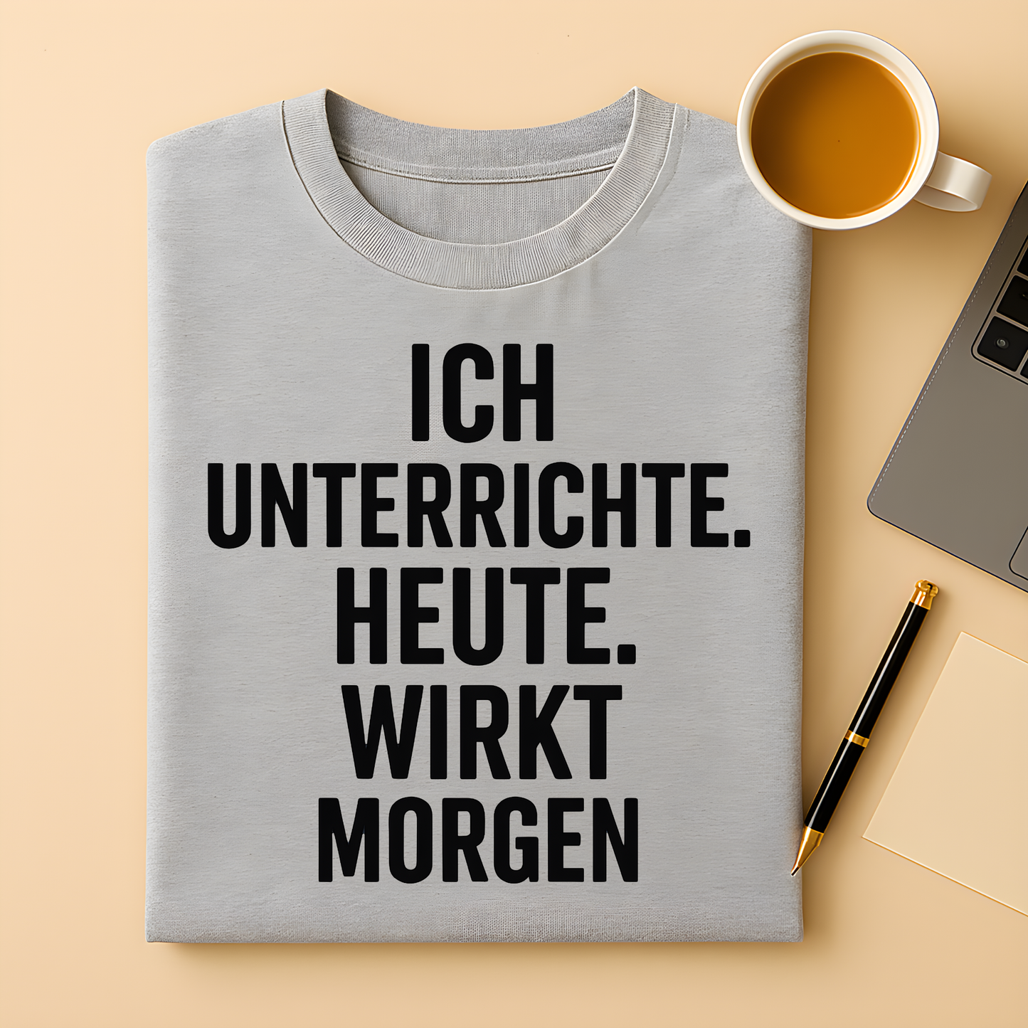 Unterricht wirkt morgen T-Shirt