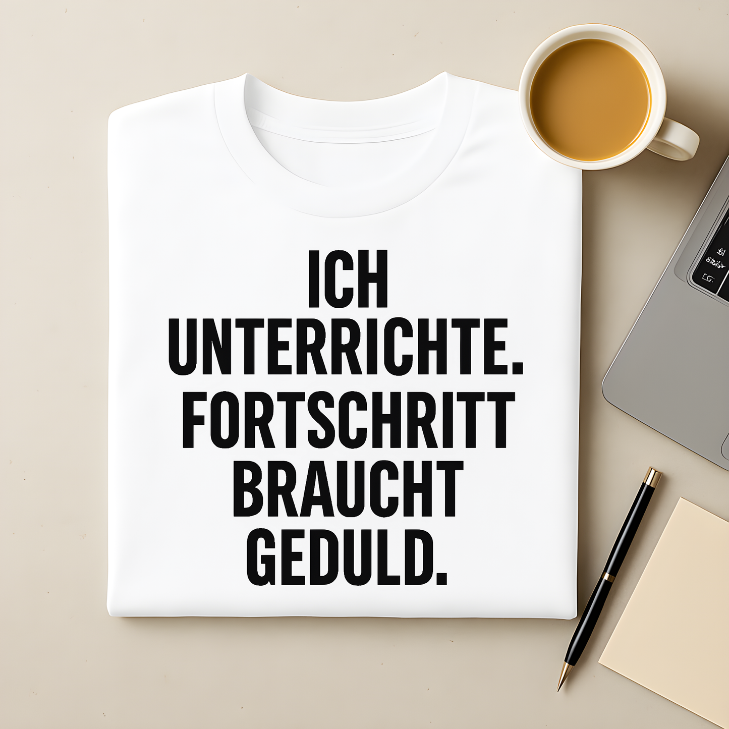 Fortschritt braucht Geduld T-Shirt