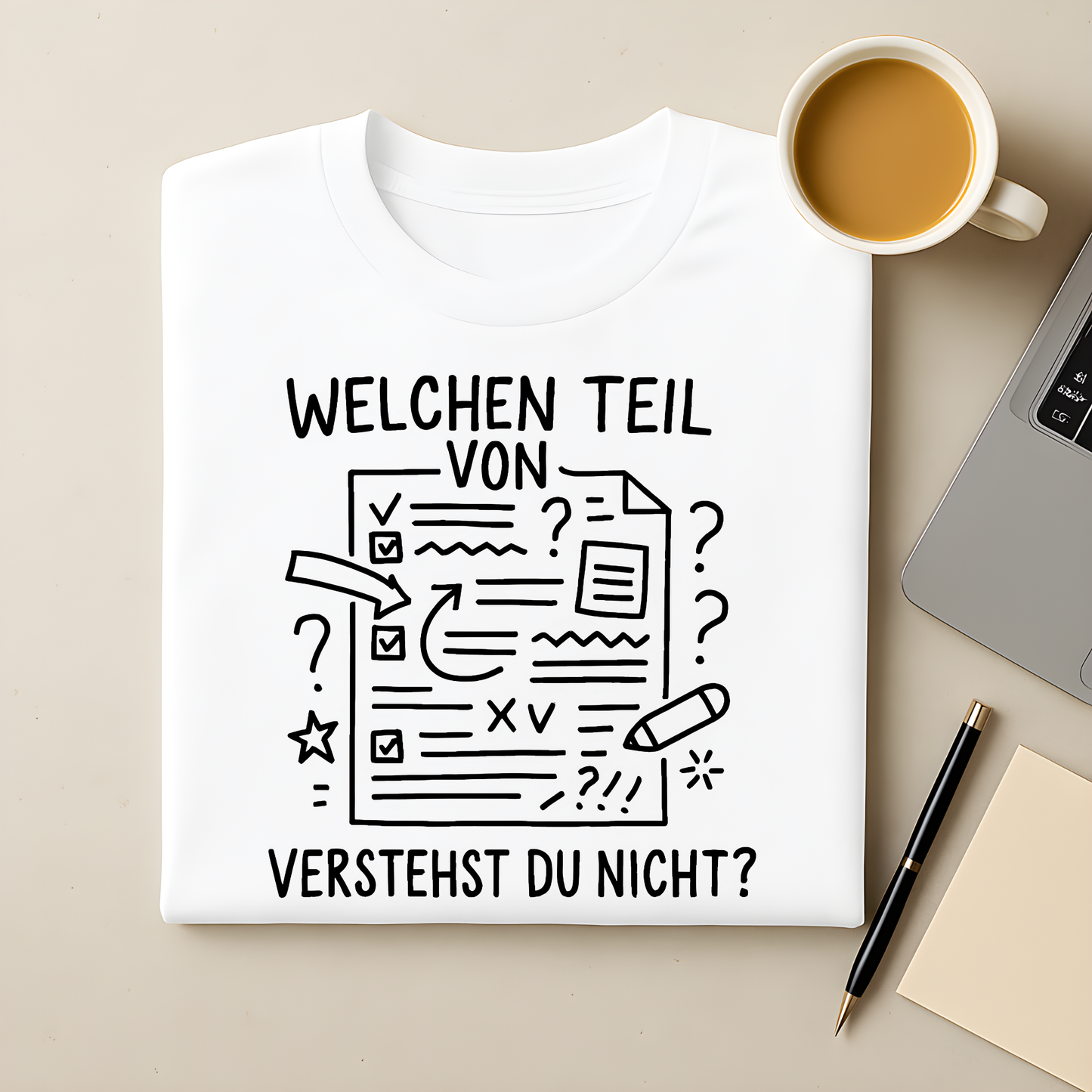 Welchen Teil von schreib mit T-Shirt