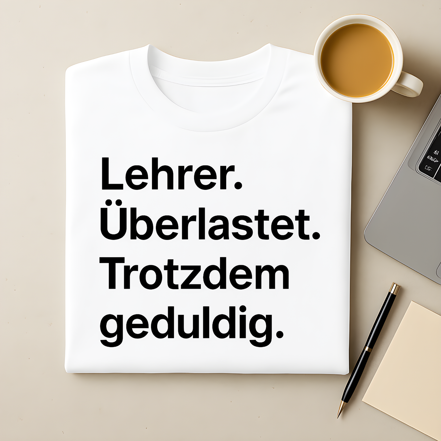 Überlastet - trotzdem geduldig T-Shirt