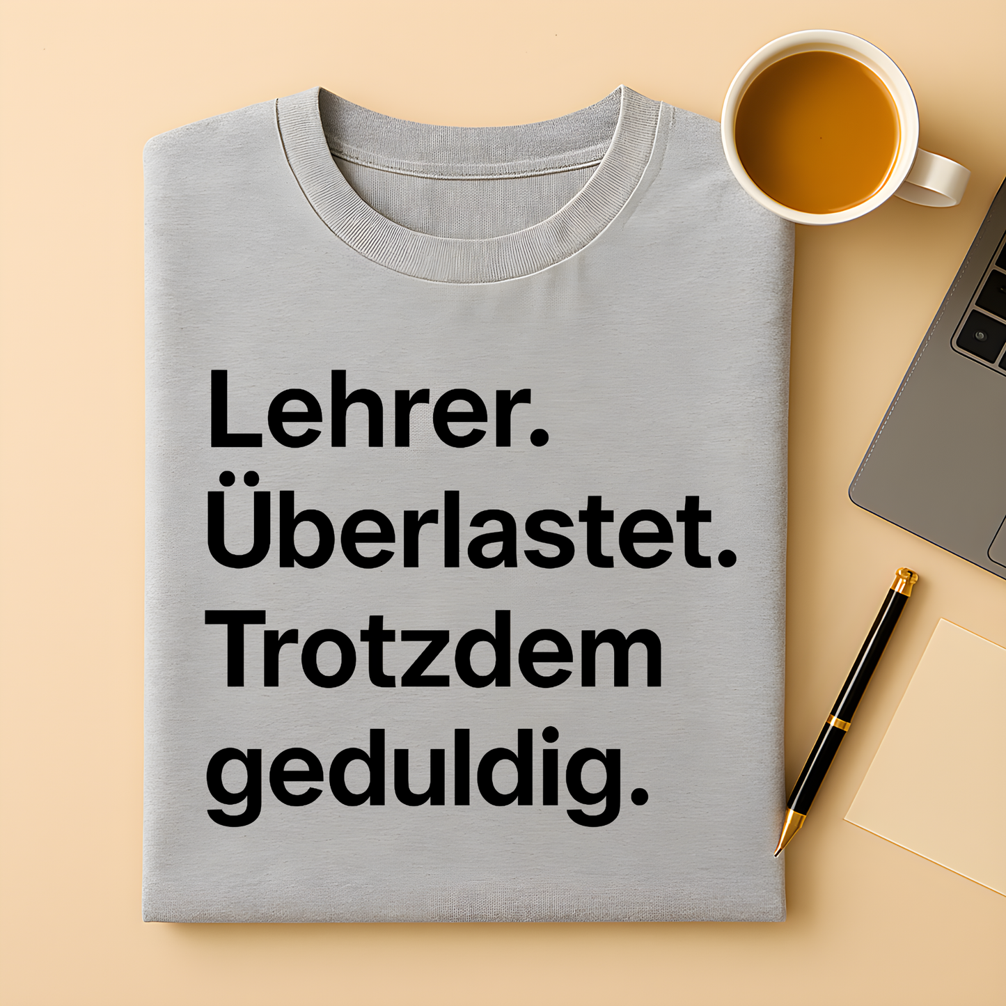 Überlastet - trotzdem geduldig T-Shirt