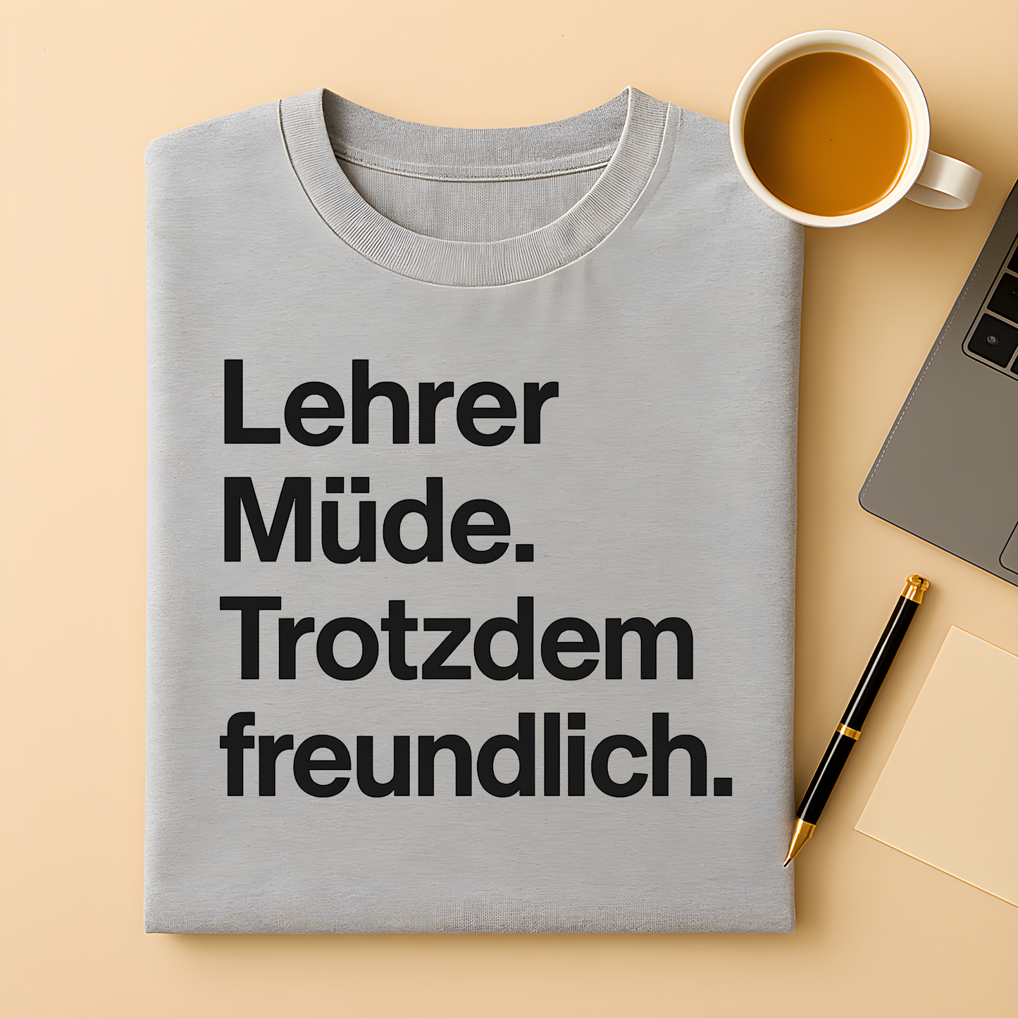 Müde - trotzdem freundlich T-Shirt