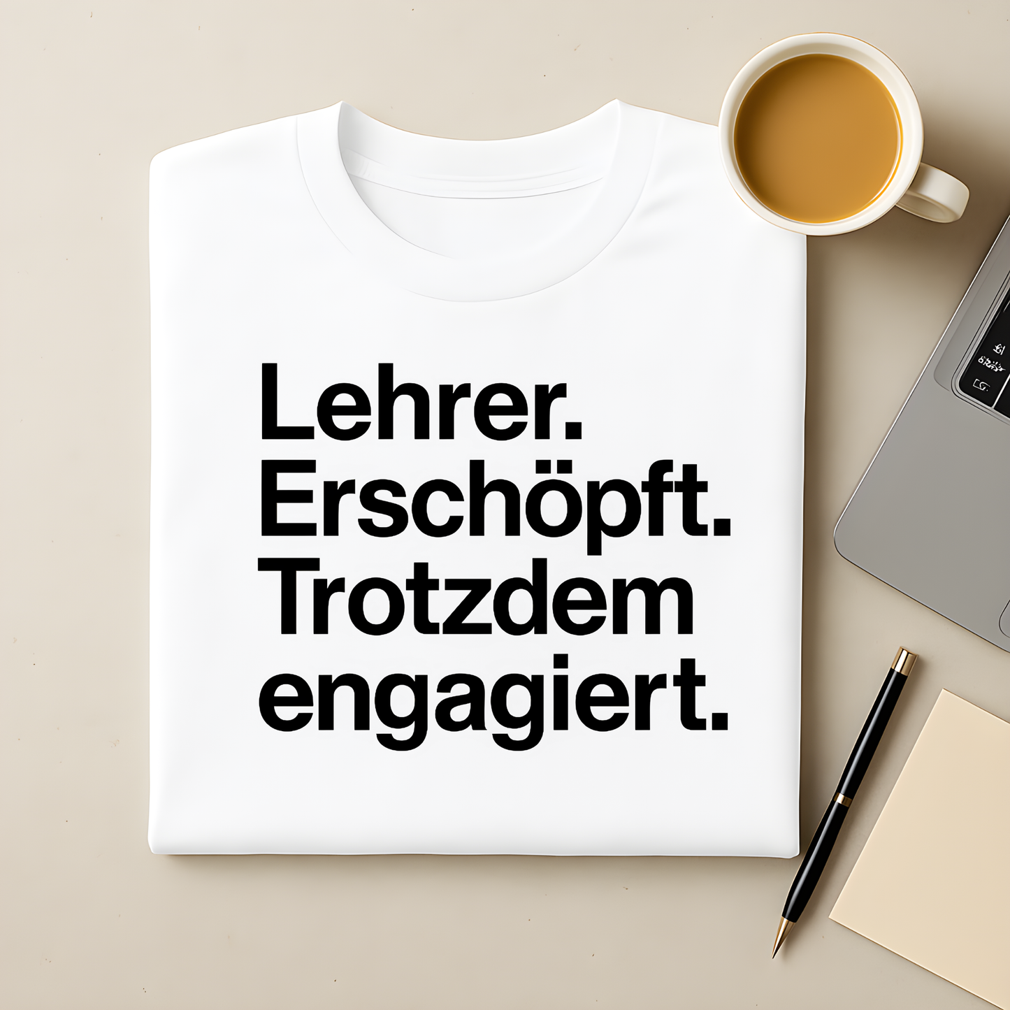 Erschöpft - trotzdem engagiert T-Shirt