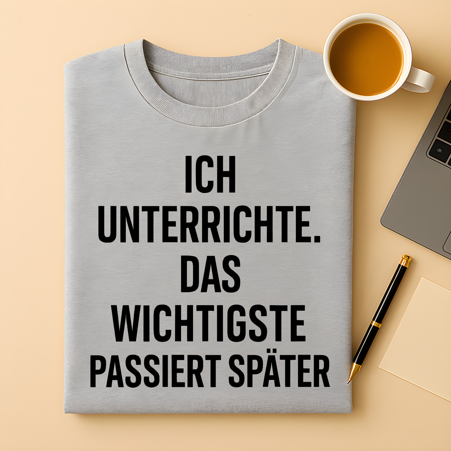 Das Wichtigste passiert später T-Shirt