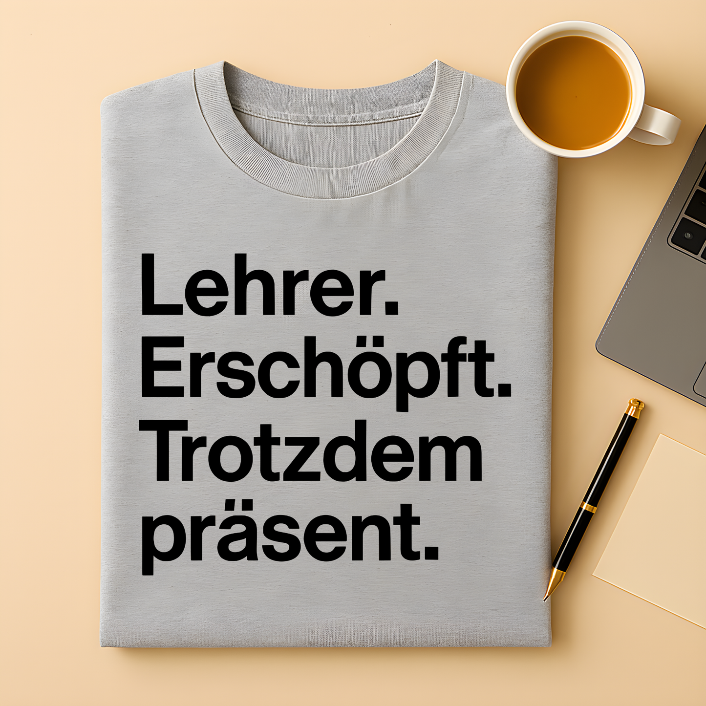 Erschöpft, trotzdem präsent T-Shirt