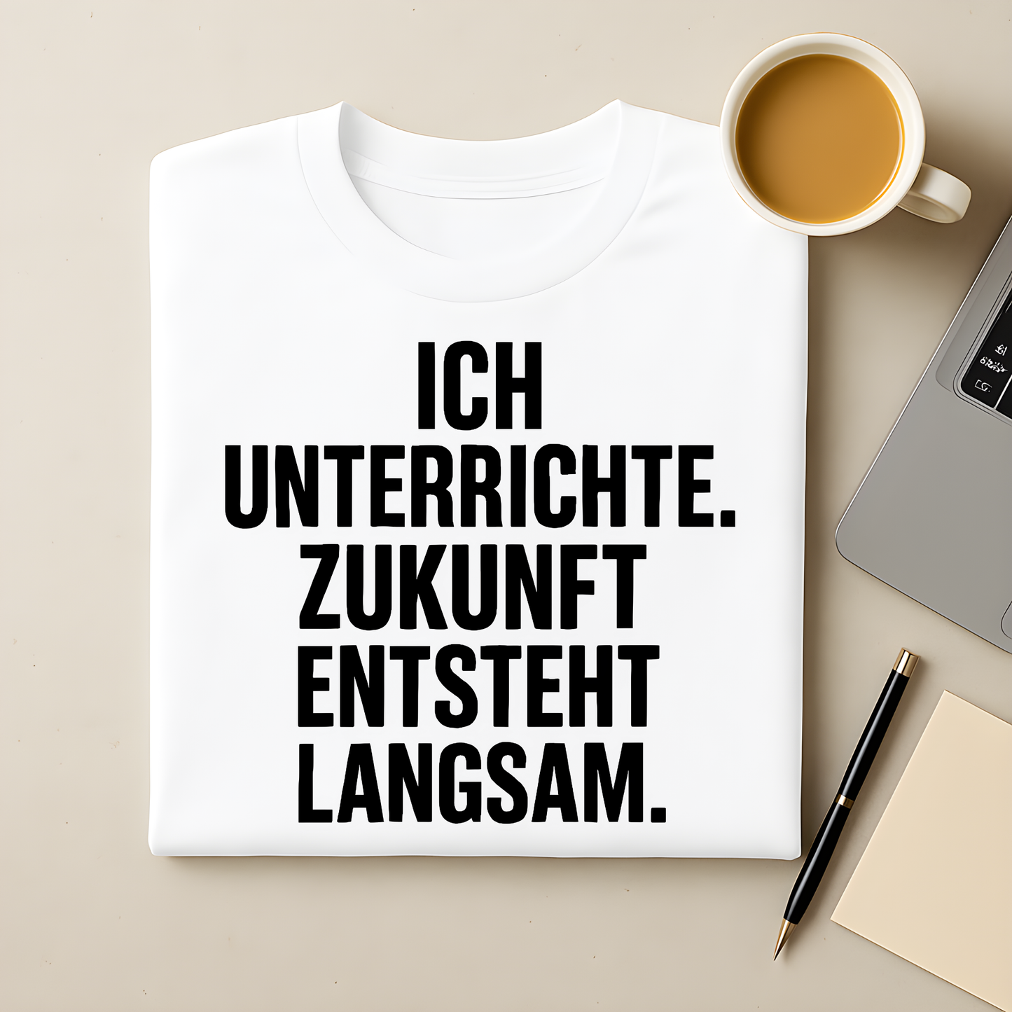 Zukunft entsteht langsam T-Shirt