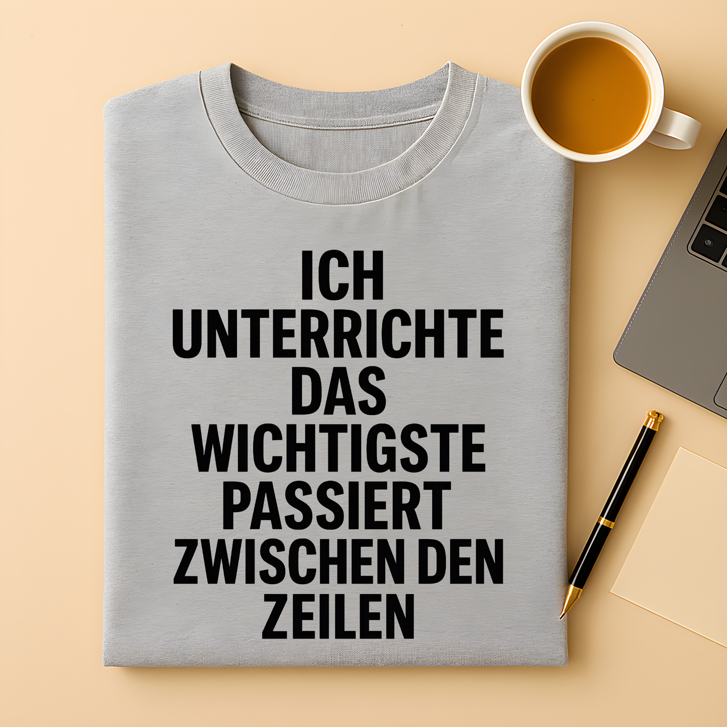 Das Wichtigste passiert zwischen den Zeilen T-Shirt
