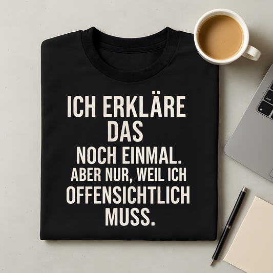 Offensichtlich nochmal T-Shirt