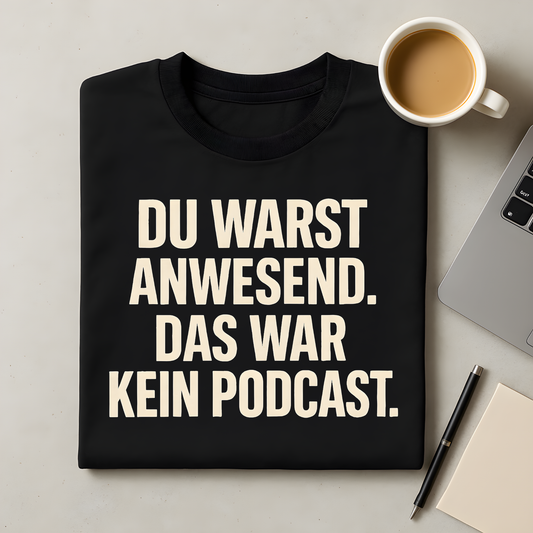 Das war kein Podcast T-Shirt