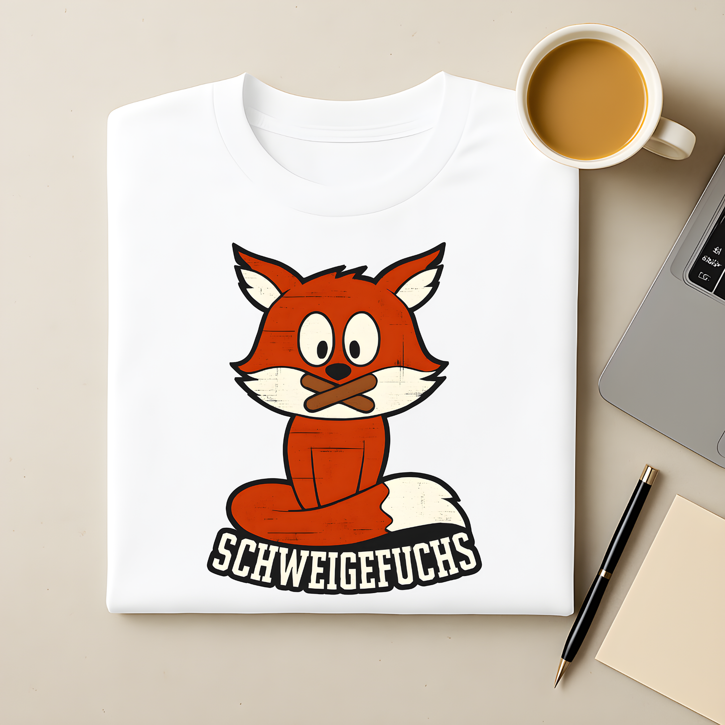 Schweigefuchs T-Shirt