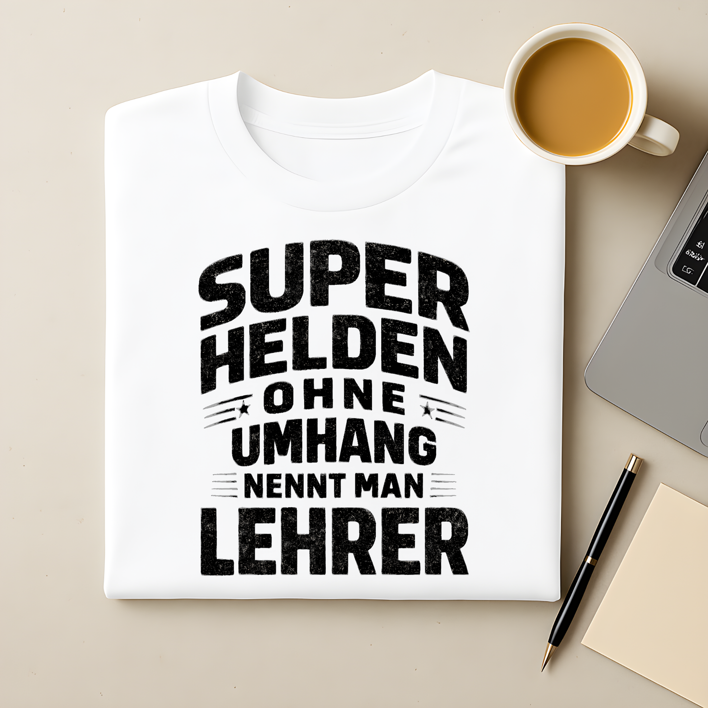 Superhelden ohne Umhang nennt man Lehrer T-Shirt