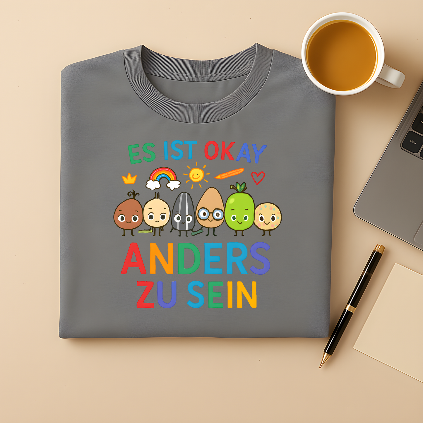 Es ist Ok anders zu sein T-Shirt