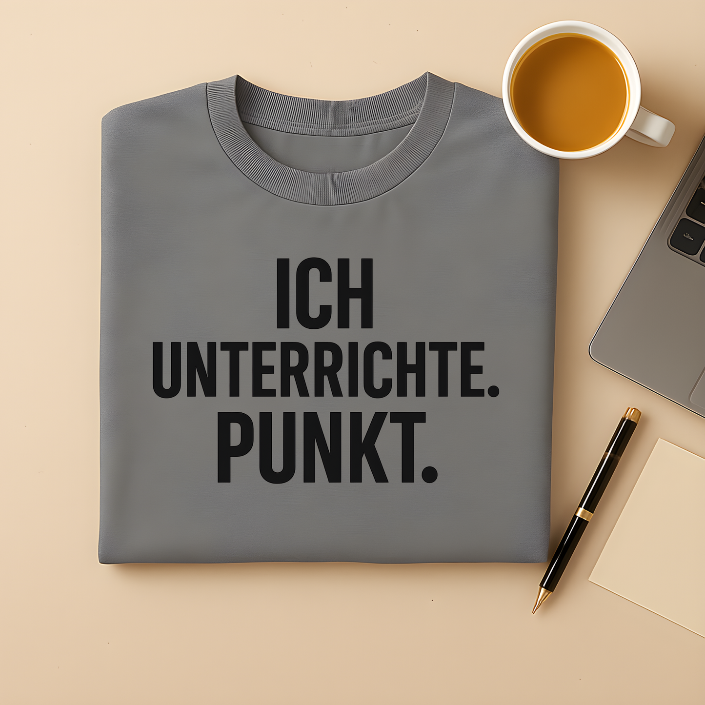 Ich unterrichte. Punkt. T-Shirt