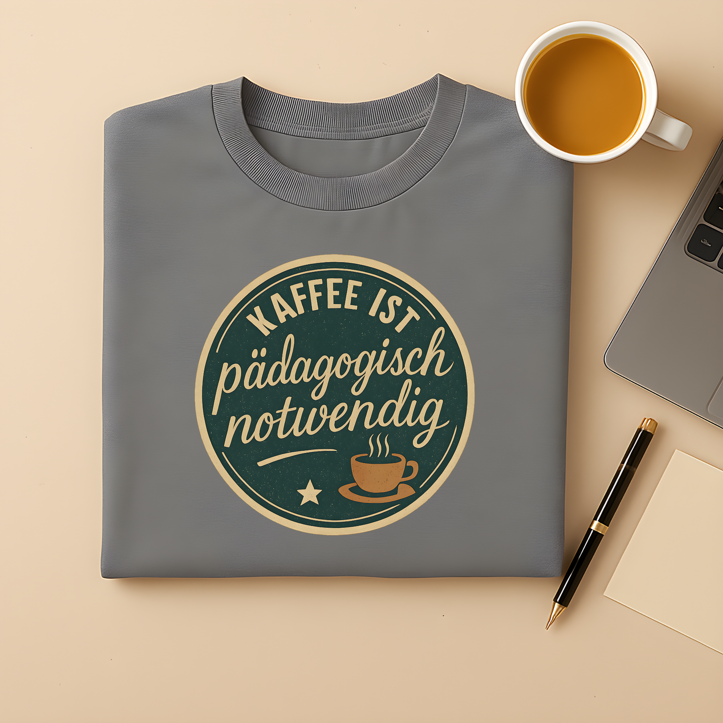 Kaffee ist pädagogisch notwendig T-Shirt