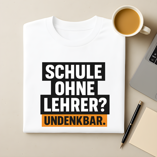 Schule ohne Lehrer? Undenkbar. T-Shirt