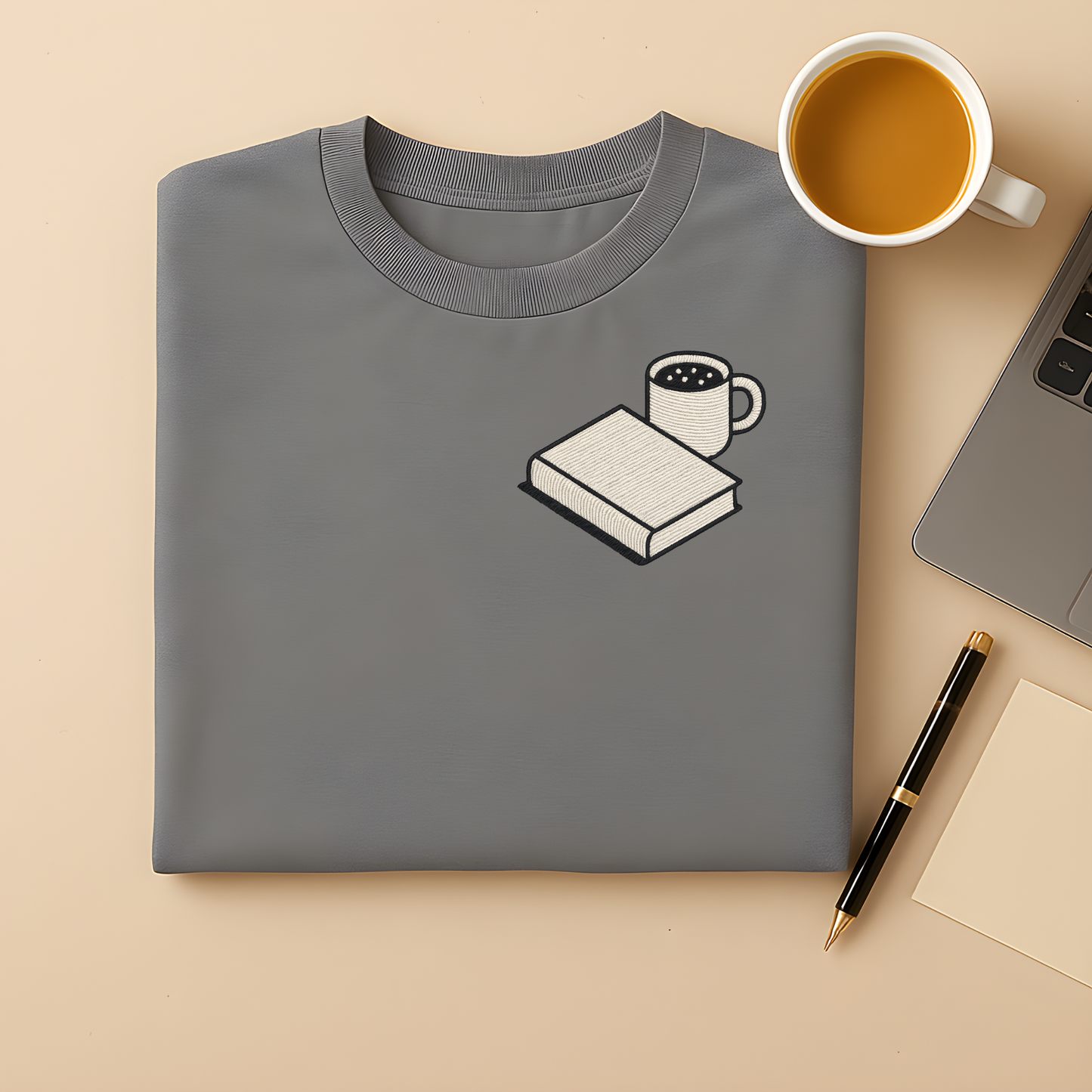 Little Book & Mug T-Shirt