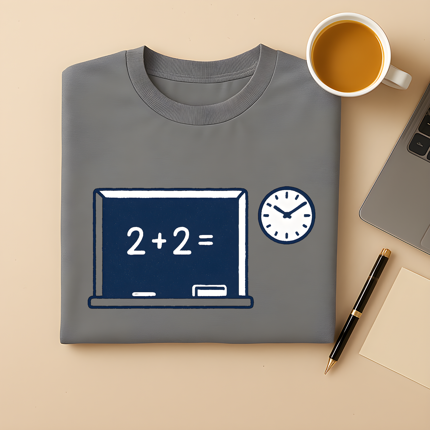 Schule minimalistisch T-Shirt
