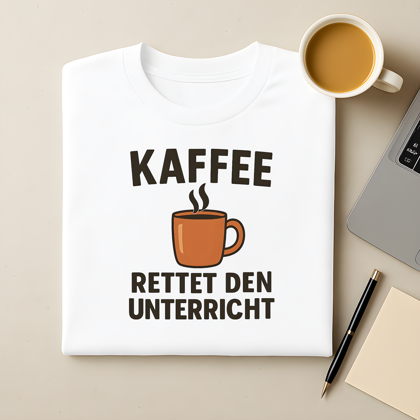 Kaffee rettet den Unterricht T-Shirt