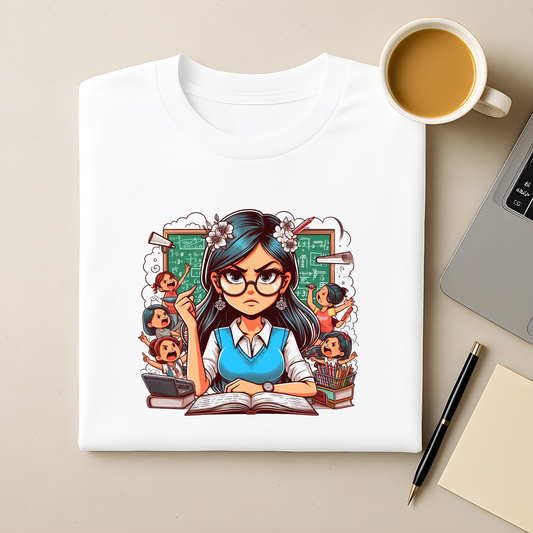 Cartoon Lehrerin T-Shirt