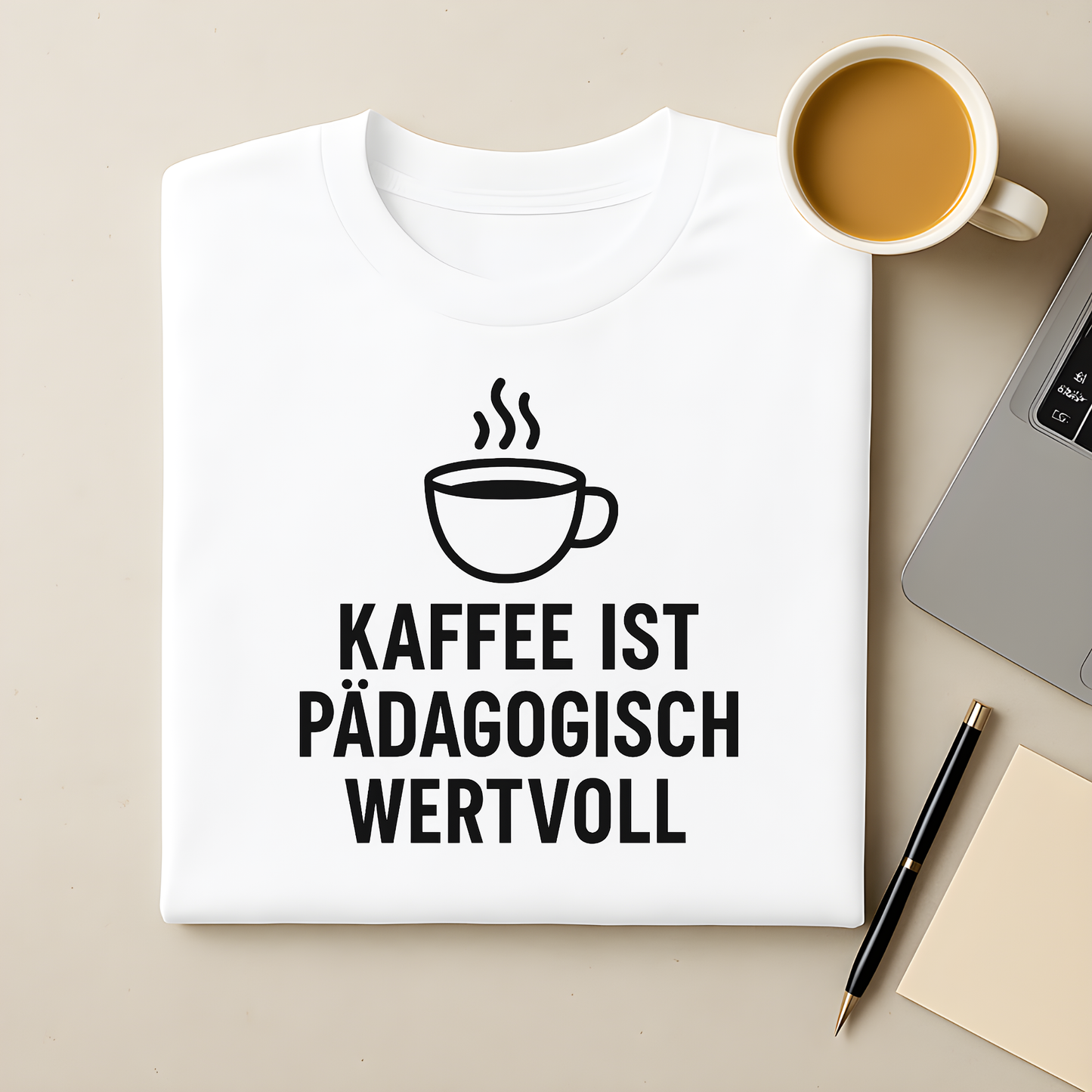 Kaffee ist pädagogisch wertvoll T-Shirt