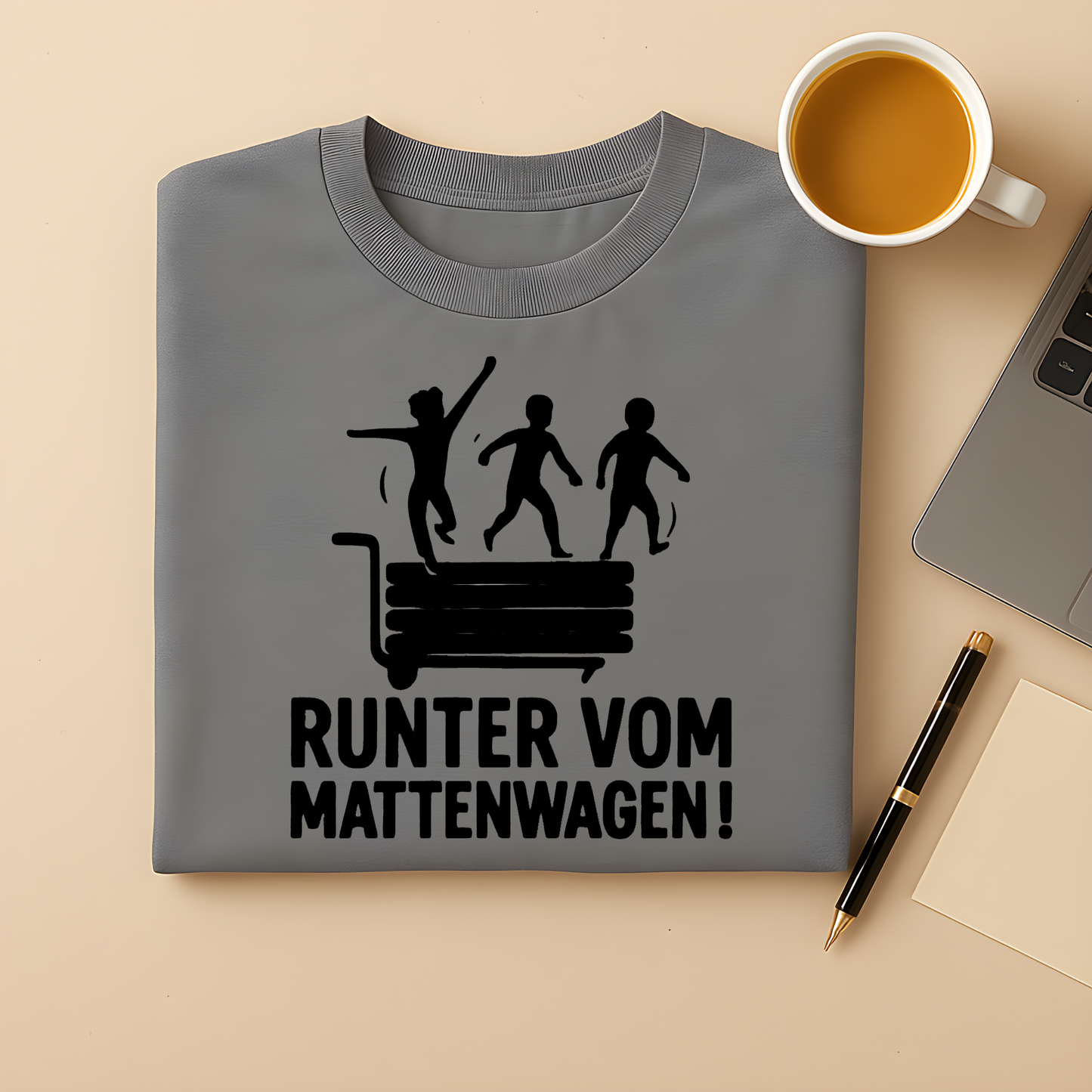 Runter vom Mattenwagen! T-Shirt