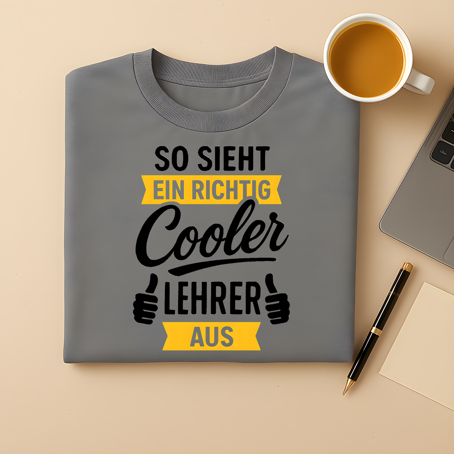 So sieht ein richtig cooler Lehrer aus. T-Shirt
