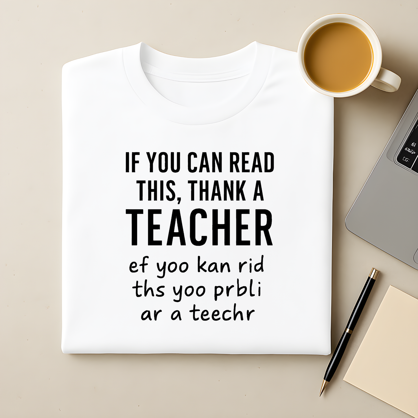 If you can read this, thank a teacher T-Shirt